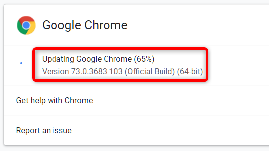 updated version of chrome for mac